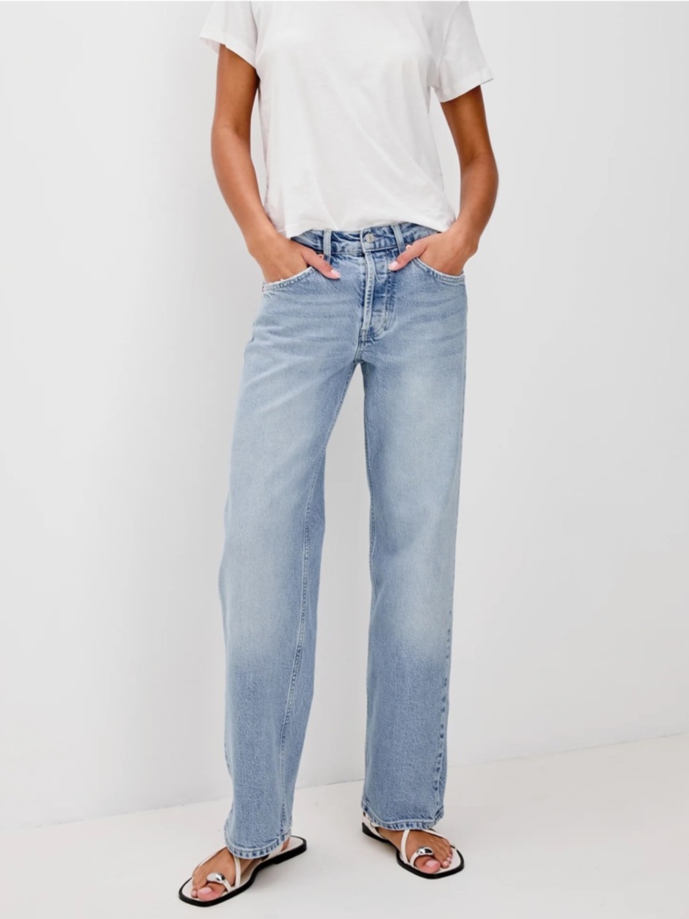 Rails Del Mar Boyfriend Low Slung Baggy Jeans in Jasper Size 28
